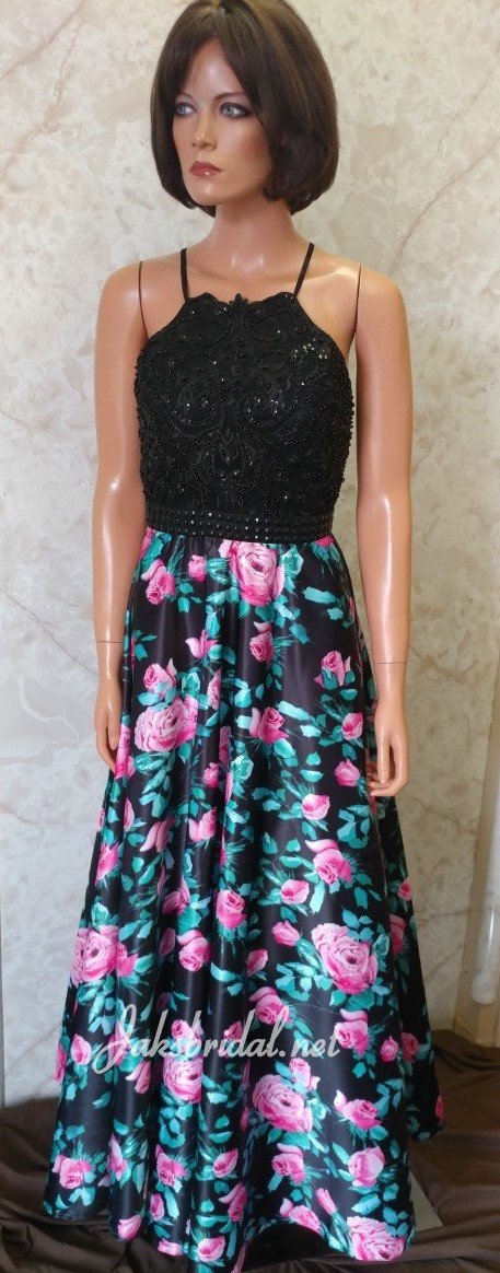 floral prom dress